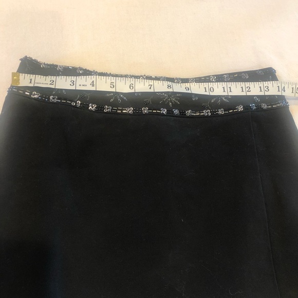 LAUNDRY black embellished mini skirt - Picture 6 of 7